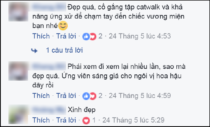 Nhiều bình luận ngợi khen nhan sắc của Vỹ Đình.