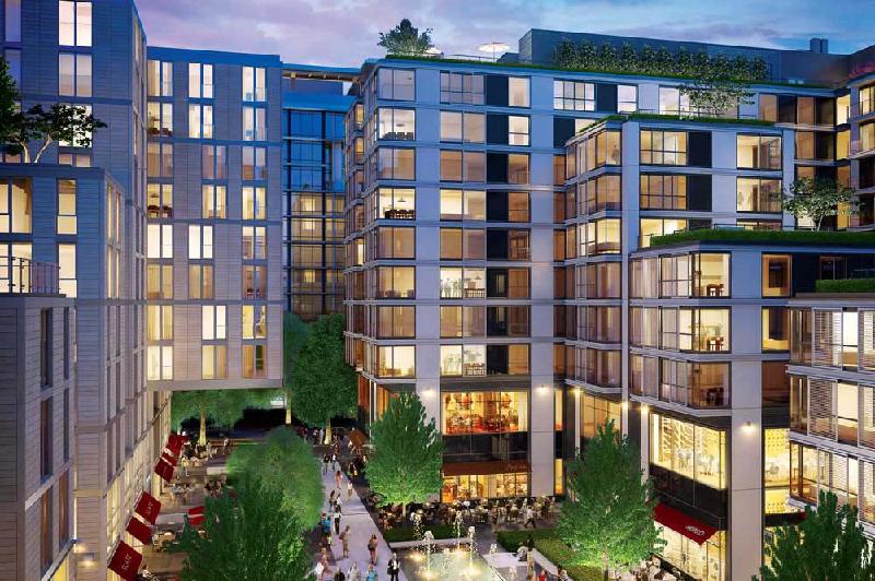 Dự án trung tâm thành phố Washington DC: Đây là dự án gồm tổ hợp các tòa nhà và công viên nằm ở trung tâm thủ đô của Mỹ, trên diện tích 31.600 m2. Qatari Diar đã đầu tư hơn 700 triệu USD và trở thành chủ sở hữu chính của công trình này. 