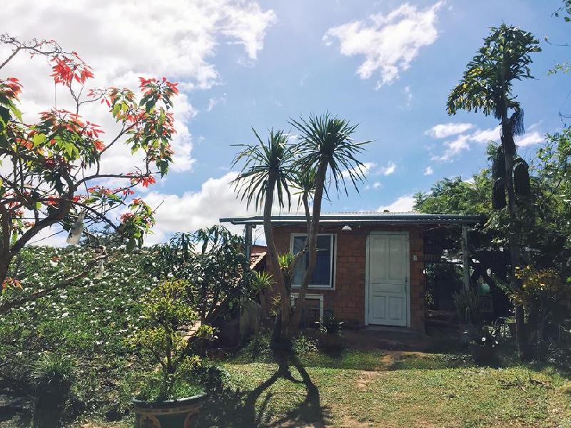 Moonrise Garden Dalat : Homestay này nằm ở đường Đống Đa (phía cổng cáp treo hồ Tuyền Lâm). Khu nhà này khá rộng rãi và ngập tràn cây xanh giống như một khu vườn. Ảnh: Moonrise Garden Dalat. 