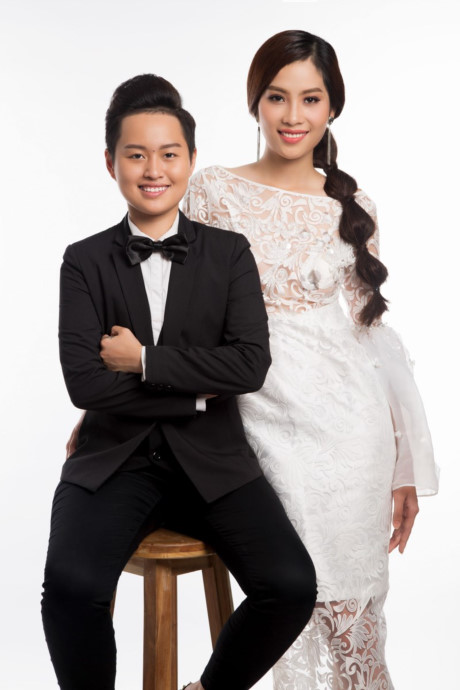 Làm ảnh như ảnh cưới.
