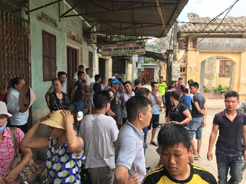 Người dân nơi đây chưa hết bàng hoàng trước sự việc