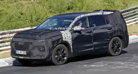 Chiêm ngưỡng hình ảnh đầu tiên của Hyundai Santafe 2019