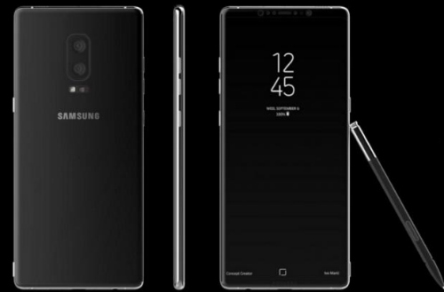Galaxy Note 8 sẽ có màn hình vô cực, chạy Android mới nhất