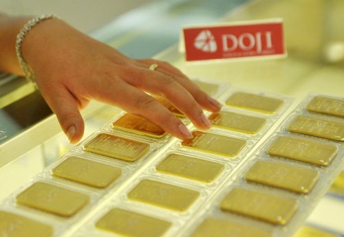 Vàng tăng tốc lên giá, thoát đáy phiên cuối tuần