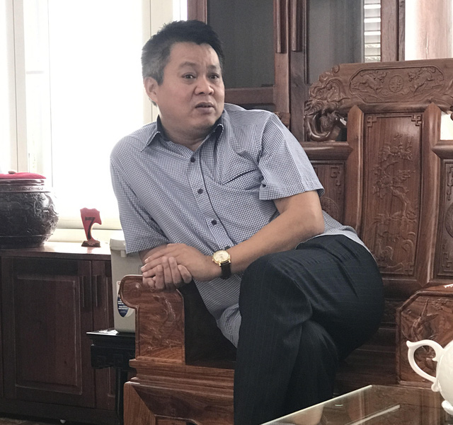 Ông Phạm Sỹ Quý trao đổi với báo chí chiều 29/6 (Ảnh: D.H).