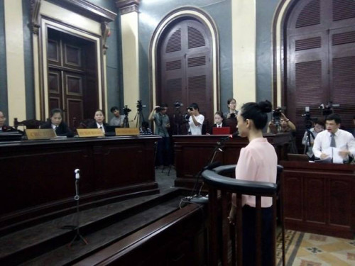 Hoa hậu Phương Nga thừa nhận có nhờ xã hội đen dàn xếp