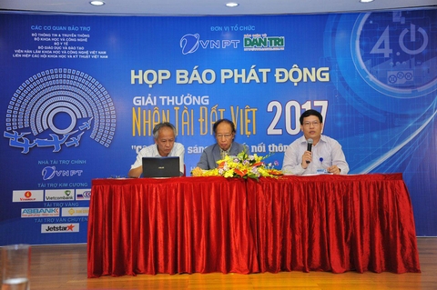 Nhân tài đất Việt 2017: Đón đầu xu thế của cuộc Cách mạng công nghiệp 4.0 !