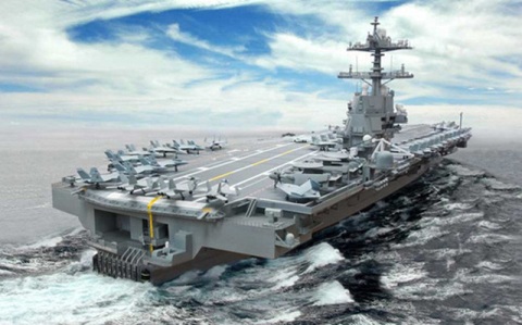 Ngắm tàu sân bay mới nhất, khiến kẻ thù kinh sợ của Mỹ