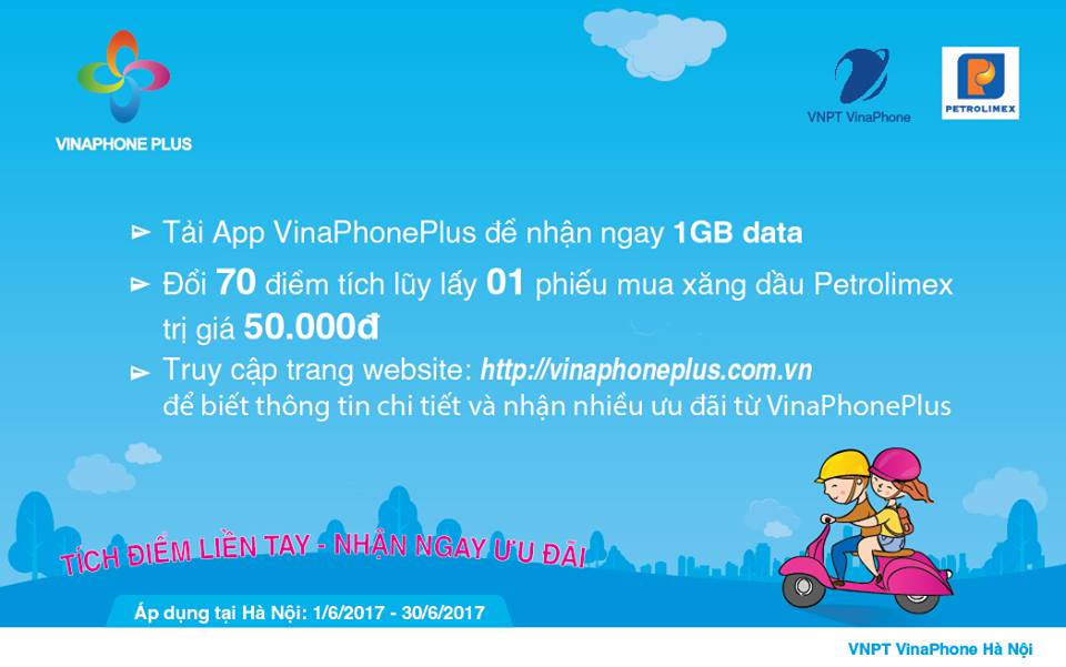 &quot;Xài&quot; dịch vụ của VinaPhone, khách hàng thủ đô có cơ hội nhận Voucher mua xăng