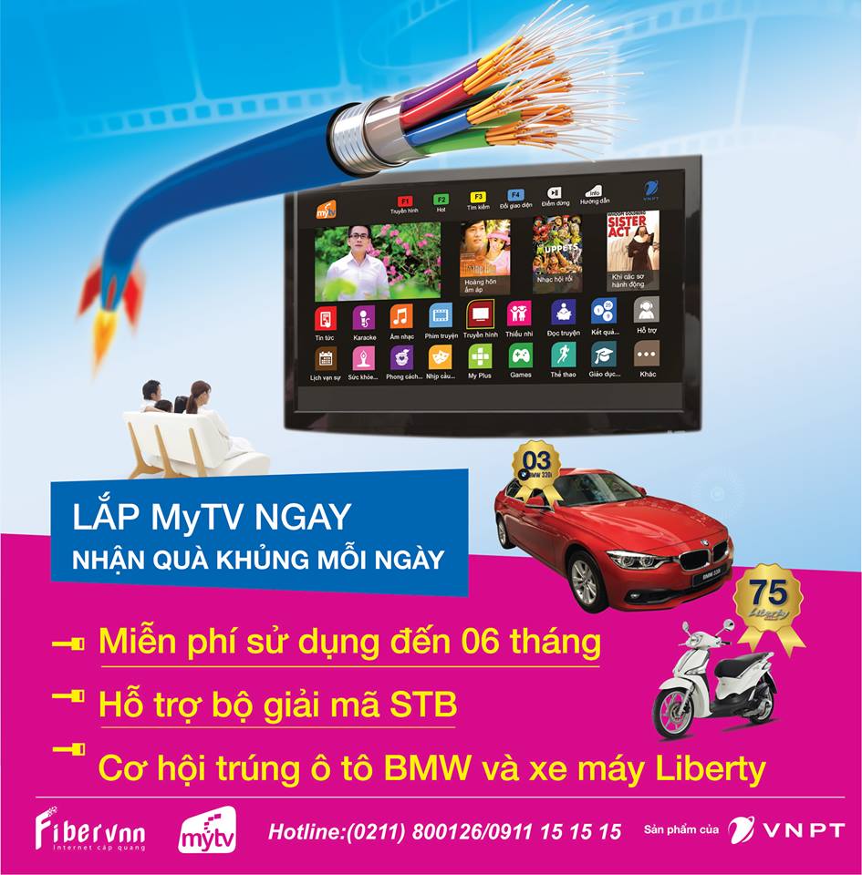 Lắp đặt MyTV, nhận quà &quot;khủng&quot;