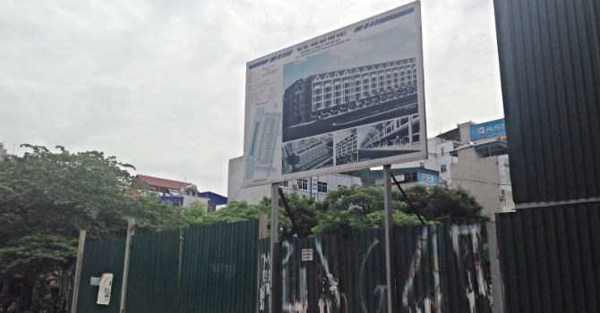 Dự án khu nhà ở Phố Wall - Cầu Giấy
