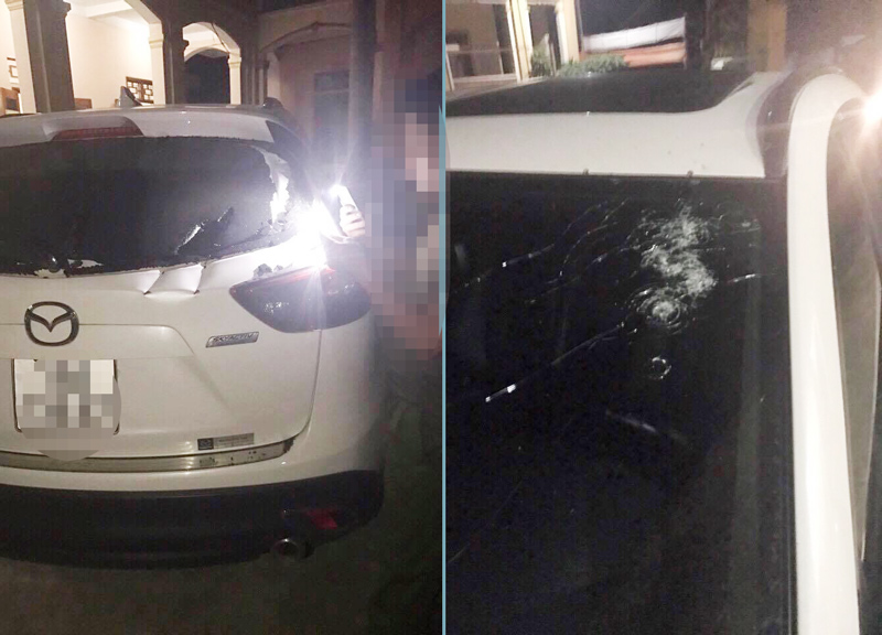Nhóm côn đồ vác dao, súng truy sát tài xế xe Mazda CX5 trên quốc lộ