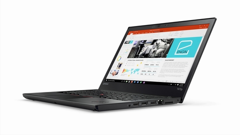 ThinkPad T470/470s/470p/570: Được thiết kế cho người dùng chuyên nghiệp coi hiệu suất công việc là ưu tiên hàng đầu, ThinkPad T470 14-inch là một trong những mẫu ThinkPad mới có thêm lựa chọn ổ cứng Intel Optane 16GB, bộ đọc vân tay cùng camera Windows Hello. Máy cũng được trang bị cổng Thunderbolt 3 tốc độ cao, card đồ họa rời Nvidia GeForce 940MX và dung lượng RAM DDR4 tới 32GB. ThinkPad T470 có hai pin: pin công suất 23 Wh phía trước và pin rời 48 Wh hoặc 73 Wh mặt sau, đảm bảo thời lượng hoạt động liên tục tới 18 tiếng cho giải trí và công việc.