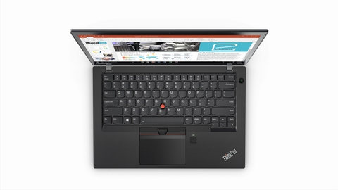 Trong khi đó, chiếc ultrabook ThinkPad T470s ngày càng mỏng và nhẹ hơn. Máy  trang bị RAM tới 24GB, cổng Thunderbolt 3, ổ cứng SSD PCIe tới 1TB, màn hình WQHD 14-inch, webcam, và bộ loa stereo.