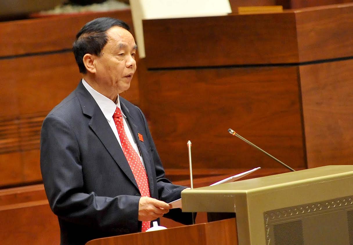Chủ nhiệm UB Quốc phòng an ninh Võ Trọng Việt. Ảnh: VPQH