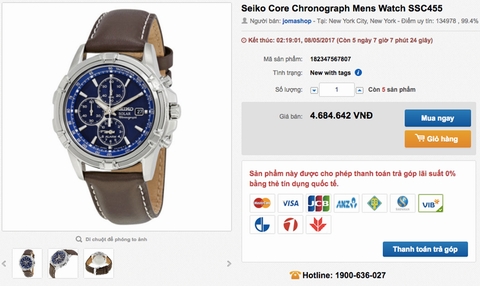 Ra mắt dịch vụ chấp nhận thanh toán thẻ tín dụng trả góp lãi 0%