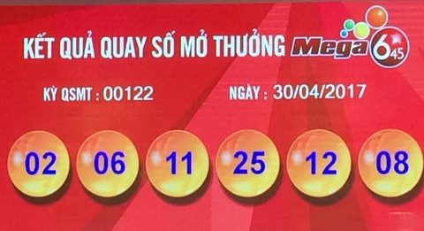 Mở thưởng Vietlott gần 38 tỷ đồng nhưng không có người nhận giải