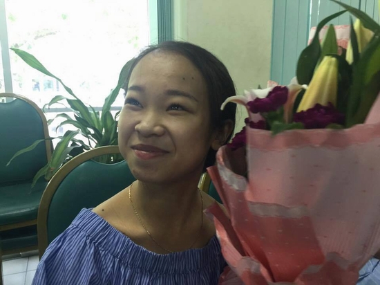 Nụ cười hạnh phúc và ánh  nhìn biết ơn của bệnh nhân ngày xuất viện