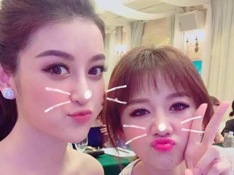 Facebook 24h: Hari Won liều lĩnh đọ sắc với Huyền My và cái kết bất ngờ