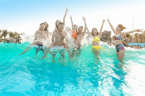 Trải rộng trên diện tích gần 20 ha, Typhoon Water Park thỏa mãn nhu cầu vui chơi với nước cho mọi lứa tuổi khi sở hữu hệ thống 12 trò chơi dưới nước đa dạng, được chia thành 3 khu riêng biệt: khu vui chơi dành cho gia đình, khu vui chơi dành cho trẻ em và khu vui chơi mạo hiểm.