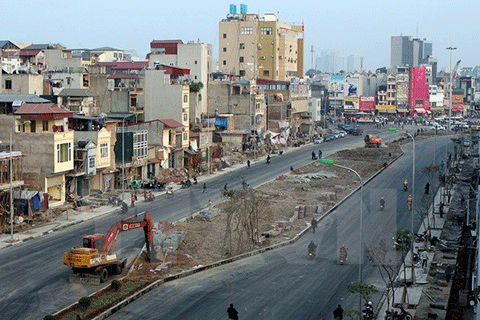 Gần 7.800 tỷ đồng để làm 2,2km đường đoạn Hoàng Cầu - Voi Phục