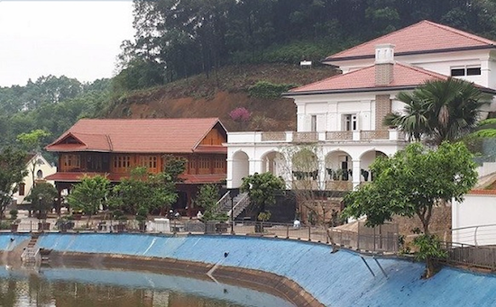 Biệt phủ của Giám đốc Sở Tài nguyên và Môi trường Yên Bái - em trai Bí thư Yên Bái