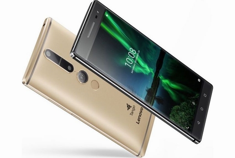 Lenovo Phab 2 Pro. Chiếc smartphone đầu tiên của dự án Tango không thực sự trang bị cảm biến máy ảnh kép theo đúng nghĩa. Cảm biến chính là cảm biến 16 megapixel và dựa trên cảm biến thứ hai dành cho ống kính mắt cá và một vài ứng dụng chuyên về thực tế tăng cường. Đây là một cách tiếp cận khác của cảm biến kép. 