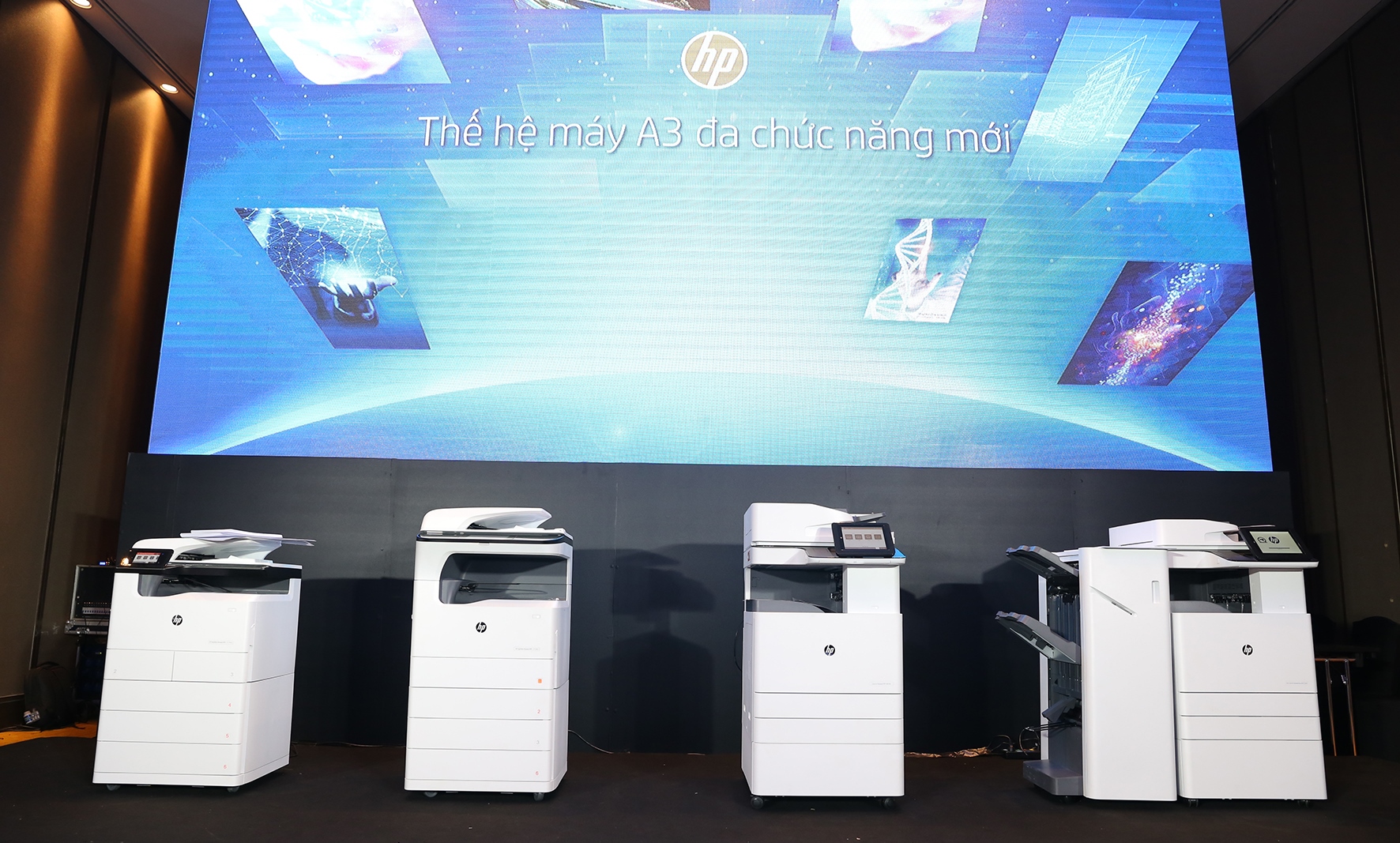 Dòng sản phẩm máy in HP A3 đa chức năng thế hệ mới