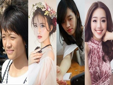 Sốc với gương mặt trước khi phẫu thuật thẩm mỹ của dàn thí sinh The Face 2017
