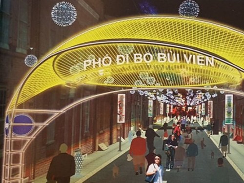 Từ 15/7/2017, TP Hồ Chí Minh đưa vào hoạt động phố đi bộ Bùi Viện