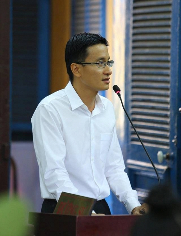 Ông Cao Toàn Mỹ tại toà. Ảnh: Thời Đại 