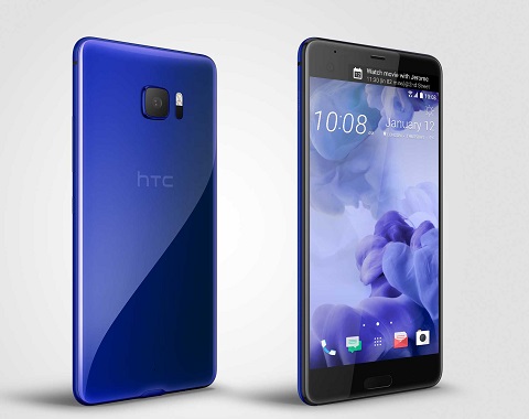 HTC U Ultra Sapphire (16,99 triệu đồng). HTC U Ultra Sapphire phiên bản U Ultra sử dụng kính sapphire có mức giá cao hơn 1 triệu đồng so với phiên bản U Ultra thường. Ngoài khác biệt về chất liệu kính sapphire, phiên bản U Ultra Sapphire còn có dung lượng bộ nhớ trong 128GB, gấp đôi so với phiên bản U Ultra thông thường (64GB). Máy có màn hình chính 5.7-inch độ phân giải 2K và một màn hình phụ ở phía trên để hiển thị giờ, các thông báo và hỗ trợ trợ lí giọng nói. Thiết bị được trang bị vi xử lí Qualcomm Snapdragon 821, đồ họa Adreno 530, RAM 4GB, pin 3000 mAh, camera sau 12MP và camera trước 16MP.