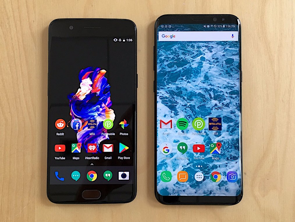 Samsung Galaxy S8 có thực sự mạnh hơn OnePlus 5?