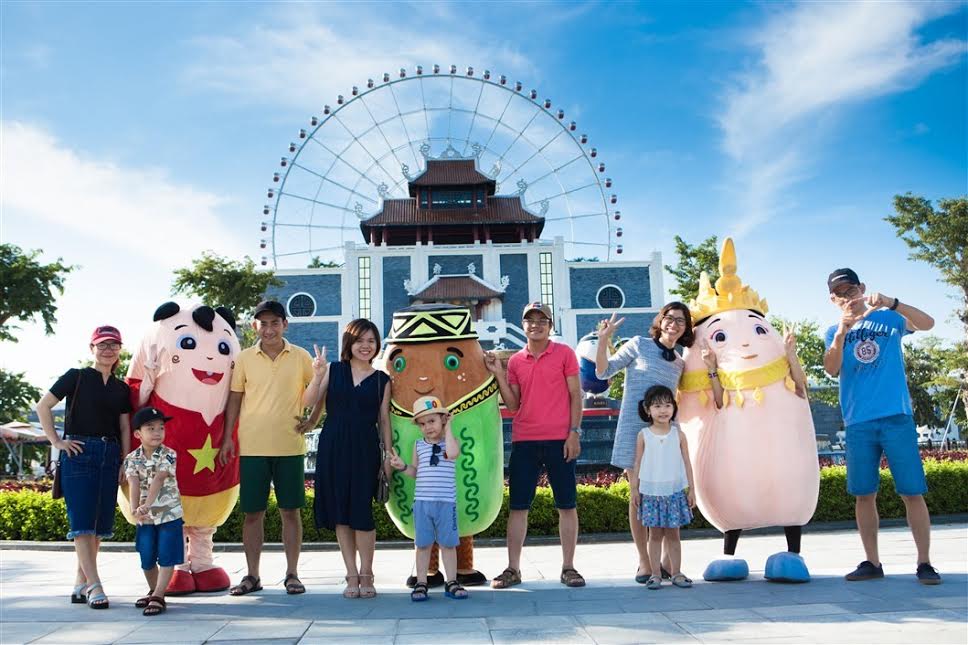 Hấp dẫn màn trình diễn hoạt náo tại Sun World Danang Wonders
