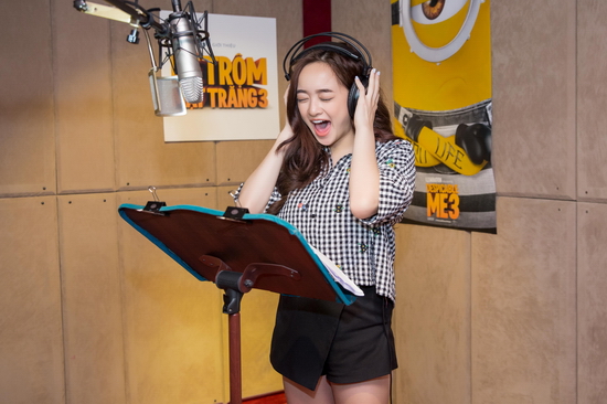 Kaity Nguyễn rạng rỡ và hào hứng khi đảm nhận vai trò lồng tiếng cho một phim hoạt hình bom tấn mùa hè.