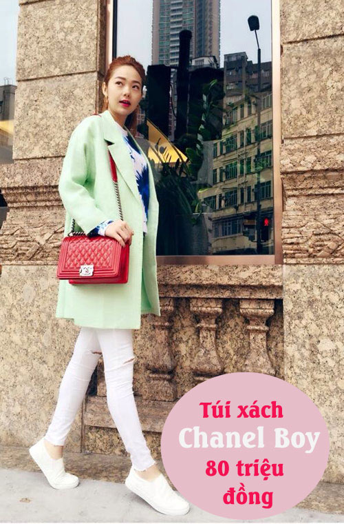 Minh Hằng là tín đồ của  túi Chanel