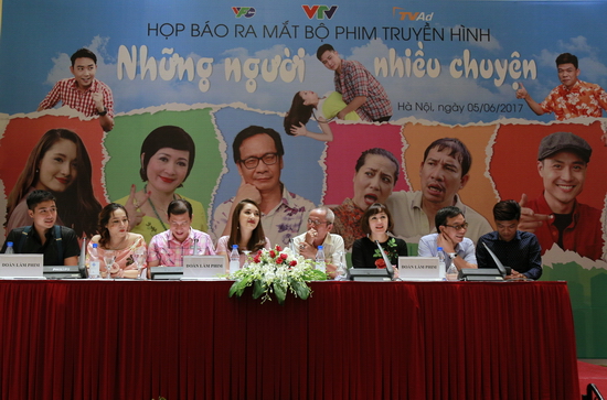 Quang cảnh  buổi họp báo ra mắt phim 