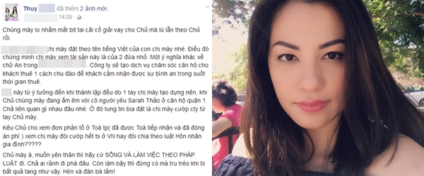Ngọc Thúy chia sẻ