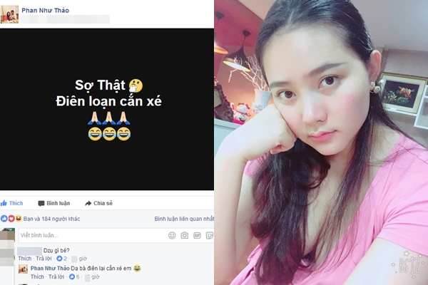 Phan Như Thảo bức xúc mở lời