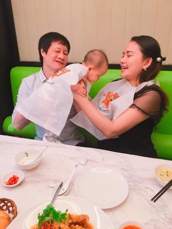 Khoảnh khắc bình yên hạnh phúc của gia đình Phan Như Thảo - Đức An