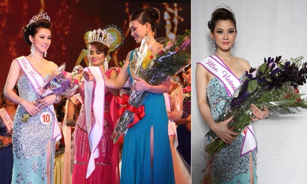  Hoa hậu quý bà mất trắng sự nghiệp khi vướng vòng lao lý  Hoa hậu Phu nhân Toàn cầu 2012 – Tristine Trâm Bùi phải lãnh án 3 năm tù giam vì cùng chồng trồng cần sa trái phép trong vườn nhà tại vùng ngoại ô Washington. Năm 2014, trong quá trình xét xử người đẹp mang thai nên hình phạt được thi hành vào đầu năm 2015.