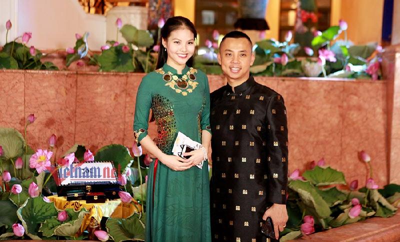 Chí Anh, vợ Chí Anh Vợ chồng Chí Anh.