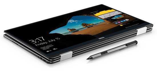 Dell XPS 13 cho phép người dùng lựa chọn độ phân giải màn hình từ Full HD lên tới 2K hoặc 4K cho hình ảnh sắc nét và màu sắc tươi sáng. Model có giá thấp nhất của máy sử dụng bộ xử lý Intel Core i3 và RAM 4GB. Trong khi phiên bản cao cấp nhất sử dụng bộ xử lý thế hệ thứ 7 là Intel Core i7, RAM 16GB và ổ cứng lai 1TB. Máy cũng có tùy chọn đầu đọc dấu vân tay chọn cho phép người dùng đăng nhập vào Windows 10.
