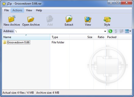 jZip: là một công cụ lưu trữ miễn phí dựa trên 7-zip, vì vậy không ngạc nhiên khi giao diện làm việc của hai công cụ này là tương tự nhau. Đây là một tiện ích miễn phí, dễ sử dụng với công cụ nén nhanh, hỗ trợ giải nén và giải nén nhiều định dạng nén phổ biến, có tỉ lệ nén cao, cho phép xem trước xem trước nội dung bên trong các file nén hoặc tạo mật khẩu bảo vệ dữ liệu. Giao diện của jZip rất đơn giản, giúp dễ dàng tạo, mở và trích xuất nhiều loại tập tin nén.