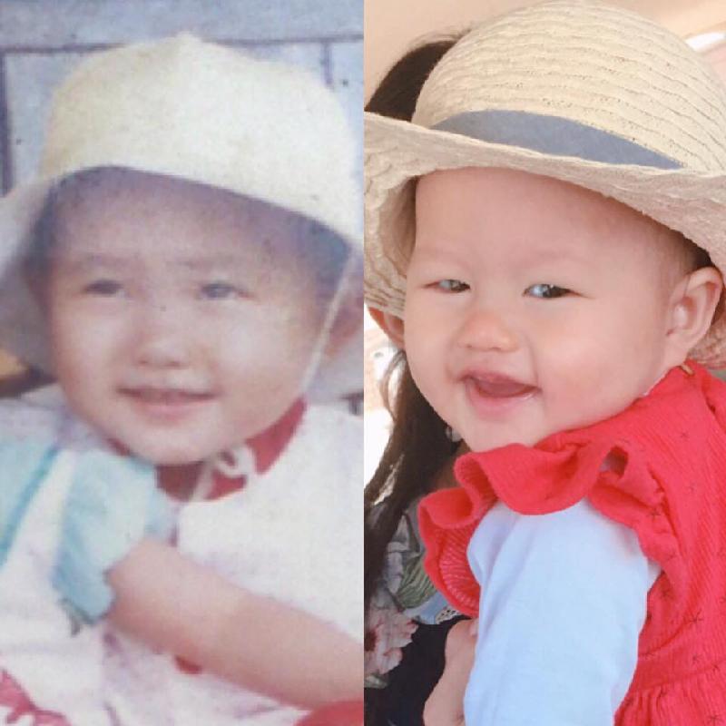 Phan Như Thảo hào hứng khoe con gái giống mình: 