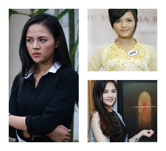Thu Quỳnh từng lọt top 10 Hoa hậu Việt Nam 2008. 