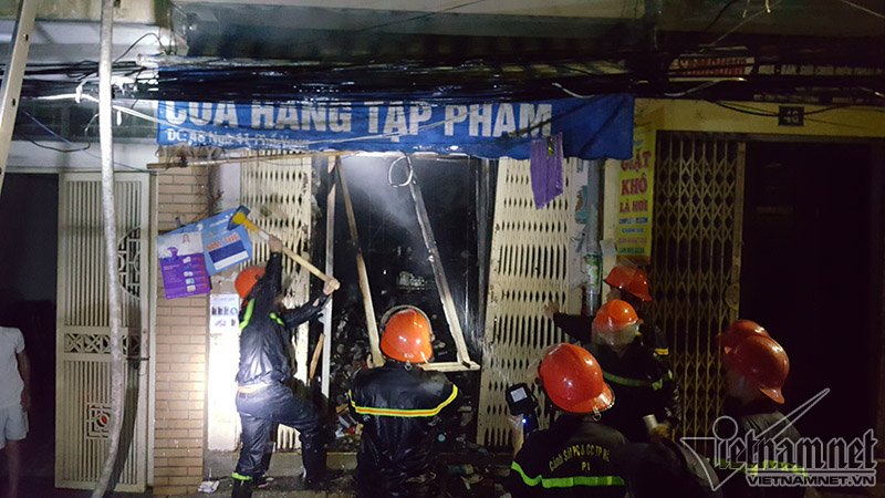 Một nạn nhân được giải cứu 