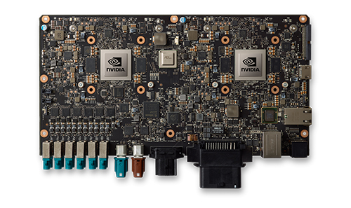 Module DRIVE PX của NVIDIA được phát triển riêng cho việc nghiên cứu trí tuệ nhân tạo trên xe ô tô.