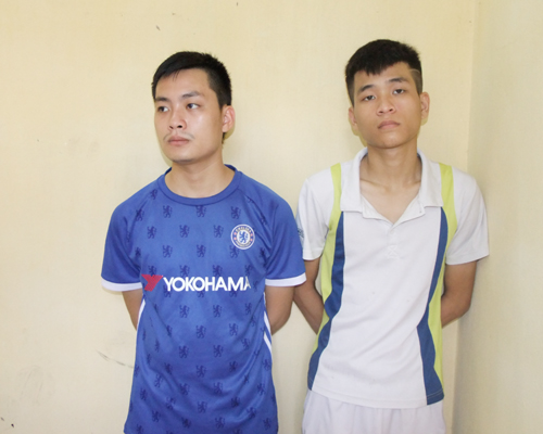Đối tượng Phạm Ngọc Sơn và Nguyễn Tiến Tùng