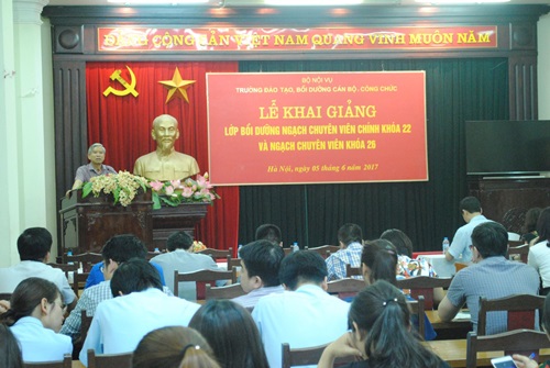 Giải thể Trường Đào tạo, bồi dưỡng cán bộ, công chức